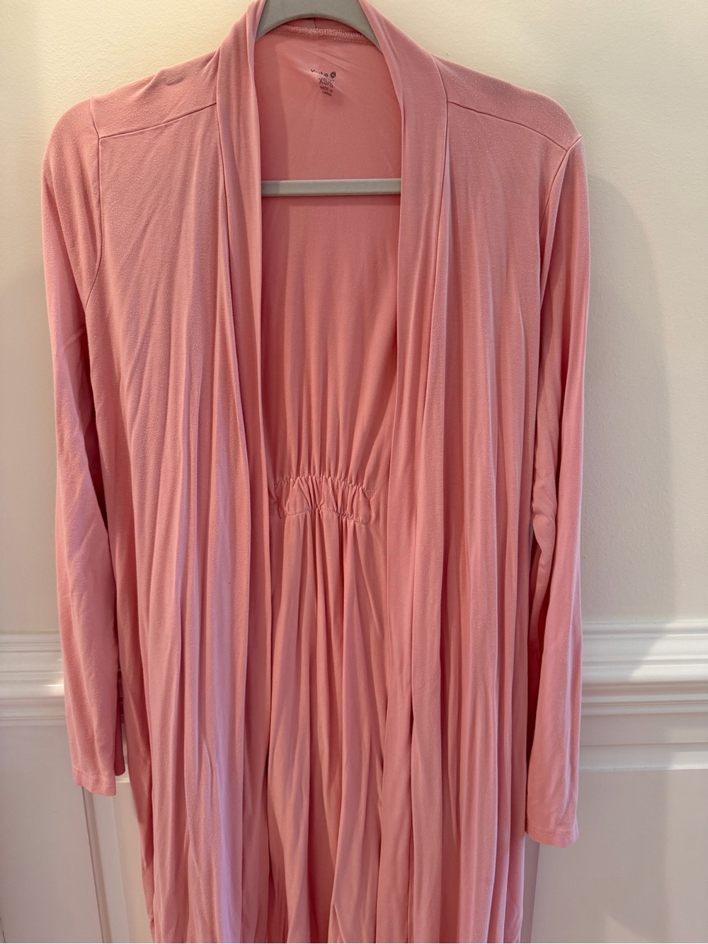 Kyte Baby Women’s Pink Lounge Robe - Picture 3 of 4